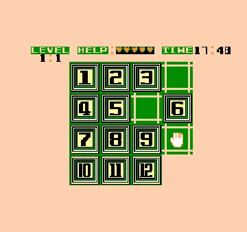 Puzzle (USA) (Unl) screen shot game playing